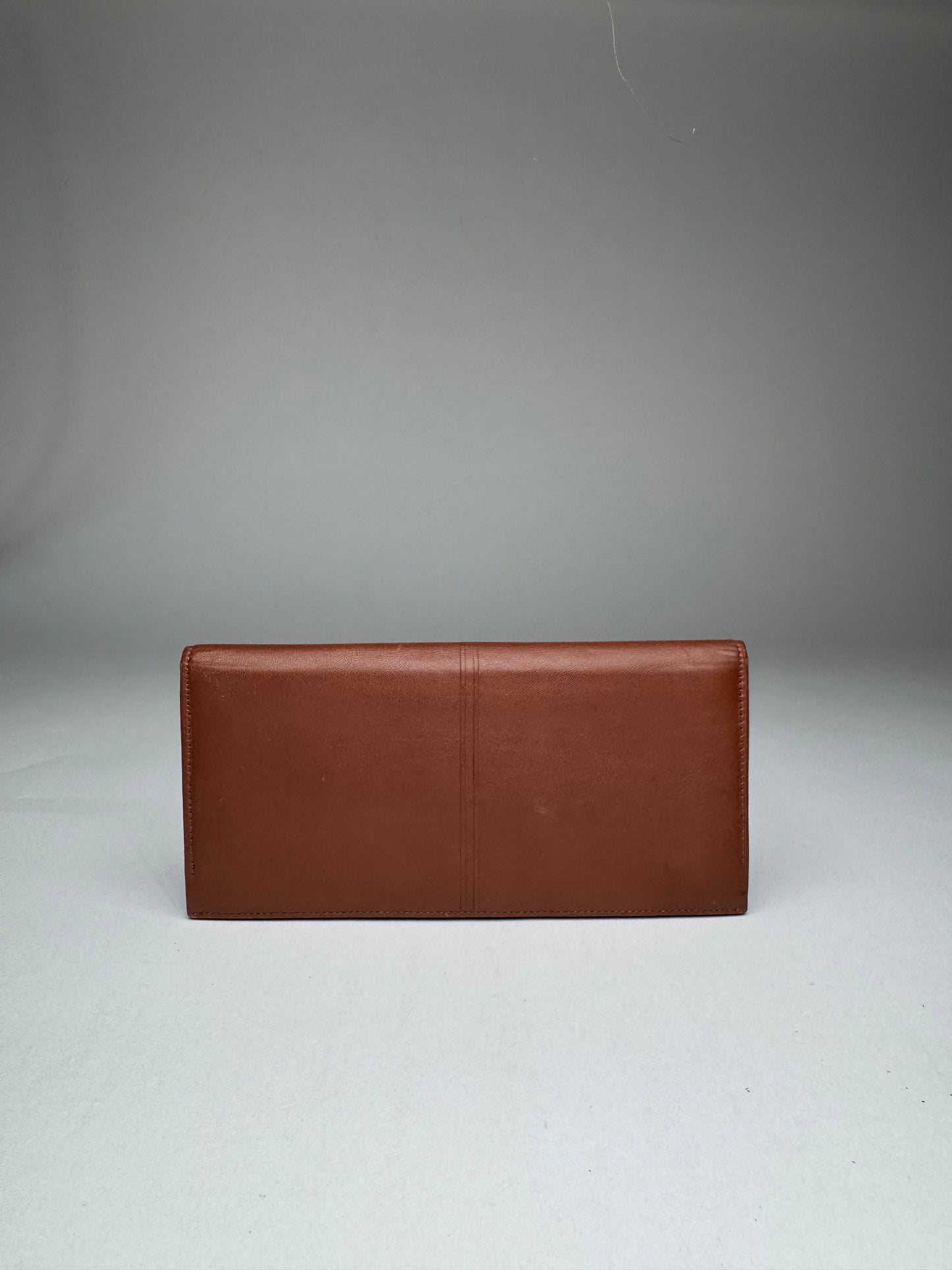 Vintage Givenchy Leather card holder / ID Holder Brown
