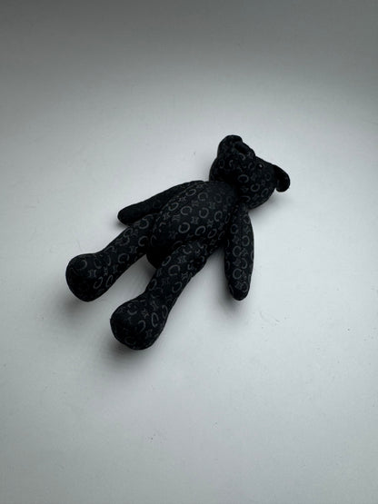 Vintage Celine Paris Canvas Monogramm Teddy Bear black