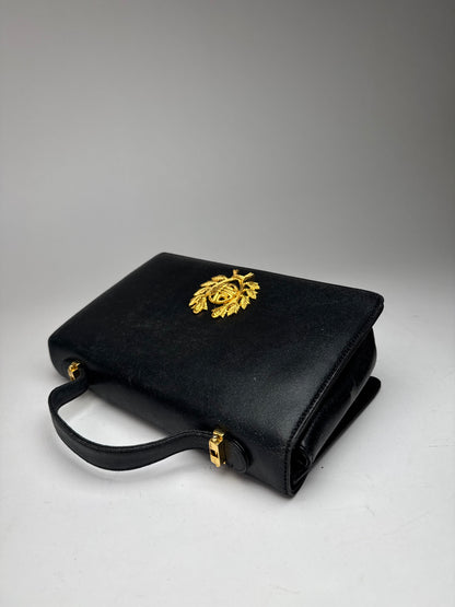 Vintage Givenchy 4G Leather Bag black