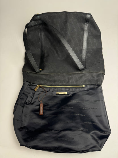 Vintage Bottega Veneta Monogramm Canvas Shopper