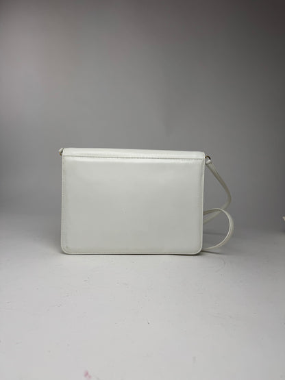 Vintage Givenchy 4G Bag Leather White