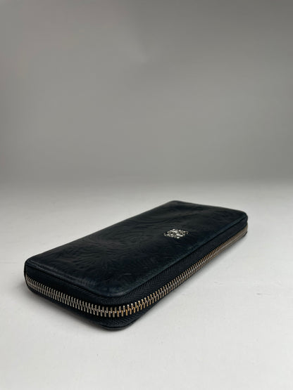 Vintage Loewe Madrid Puzzle Leather Wallet Black