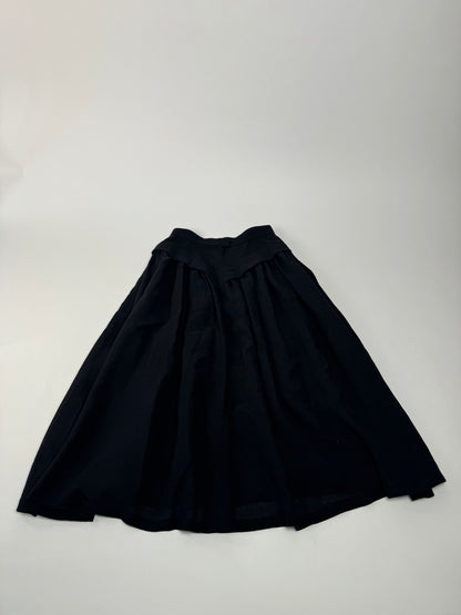 Vintage Dior Wool Skirt black M