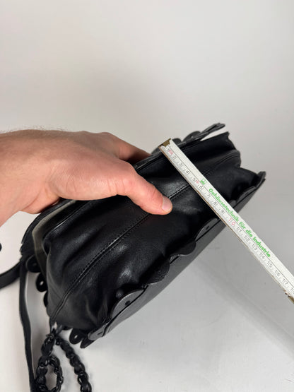 Vintage Chloe Leather Shoulder Bag black