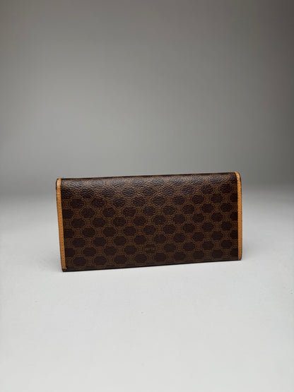 Vintage Celine Paris Leather Monogram ID Holder