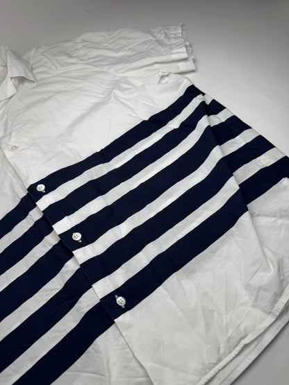 Acne Studios Summer Shirt White Navy Striped 52/L