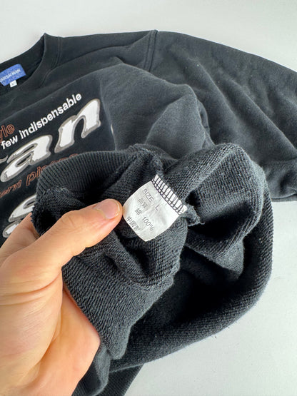 Vintage Kansai Yamamoto Crewneck Men’s Sweater Black L