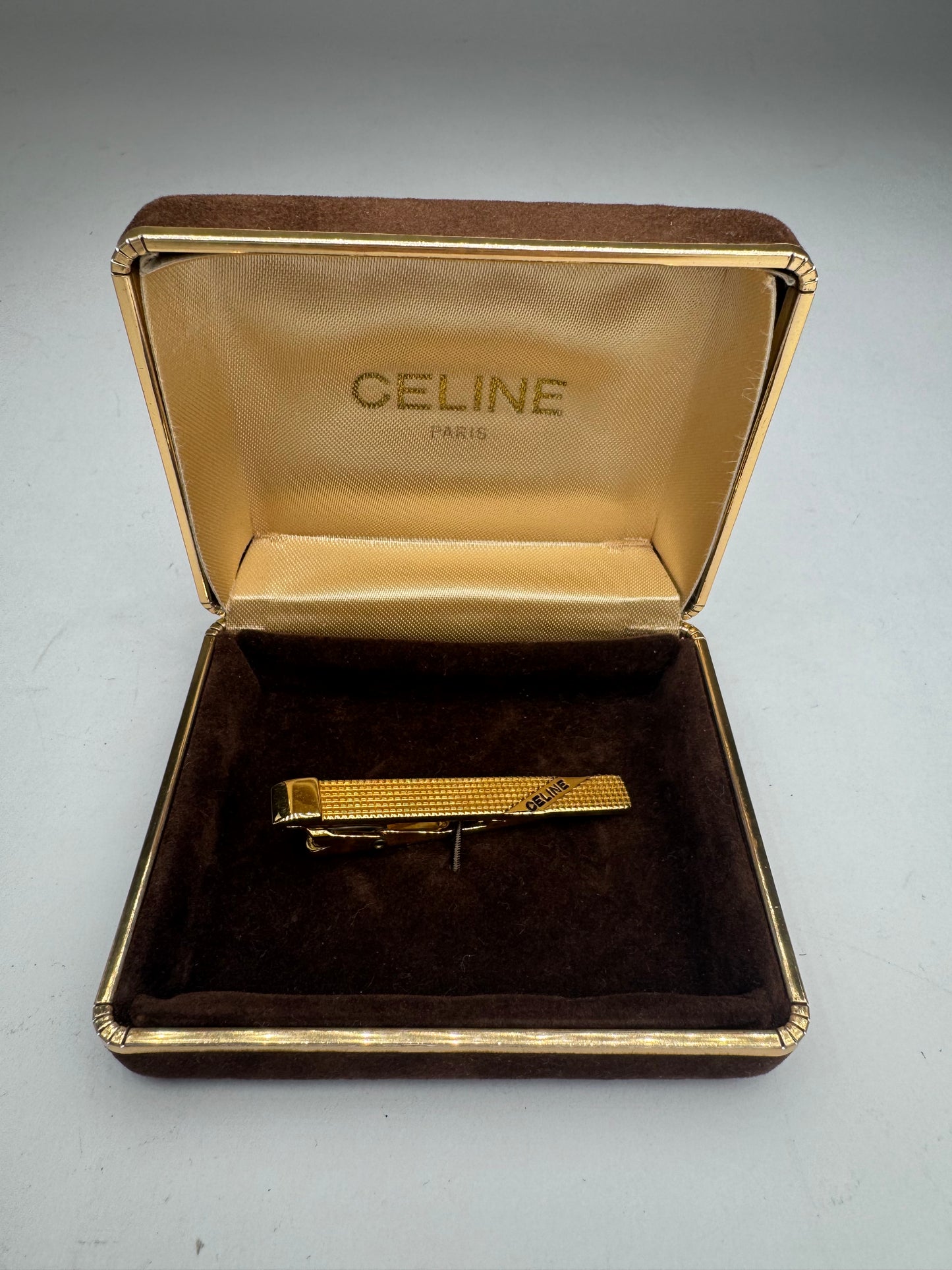 Vintage Celine Paris Money Tie Clamp