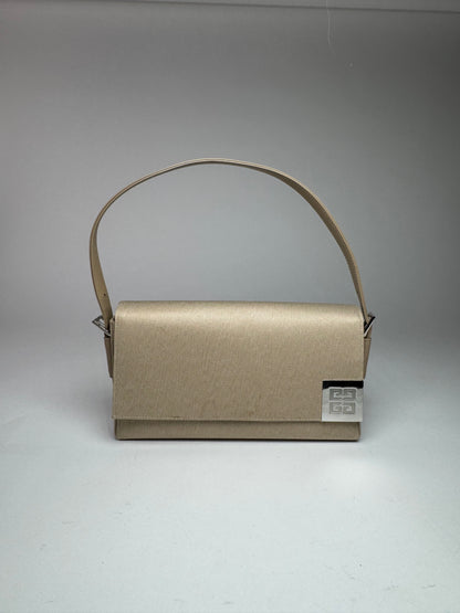 Vintage Givenchy 4G Baguette Bag Beige
