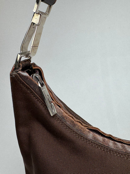 Vintage Gucci Canvas Bag Brown
