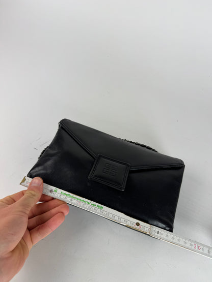 Vintage Givenchy 4G Leather Bag Black