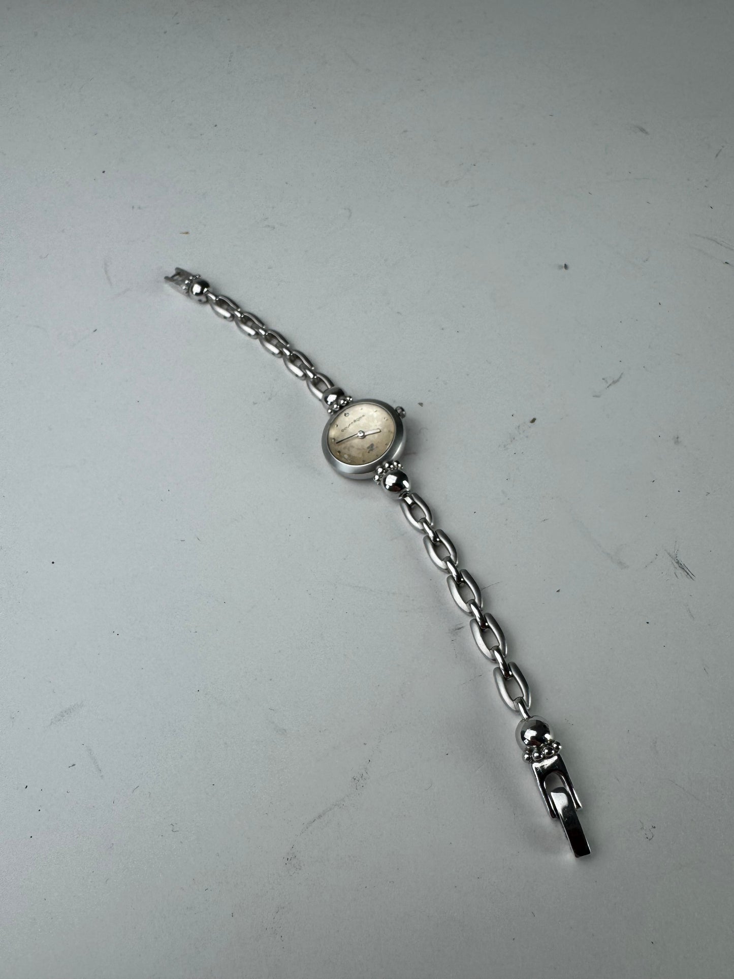 Montre Courreges Vintage Acier Argent