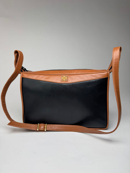 Vintage  Givenchy 4G leather Bag black brown