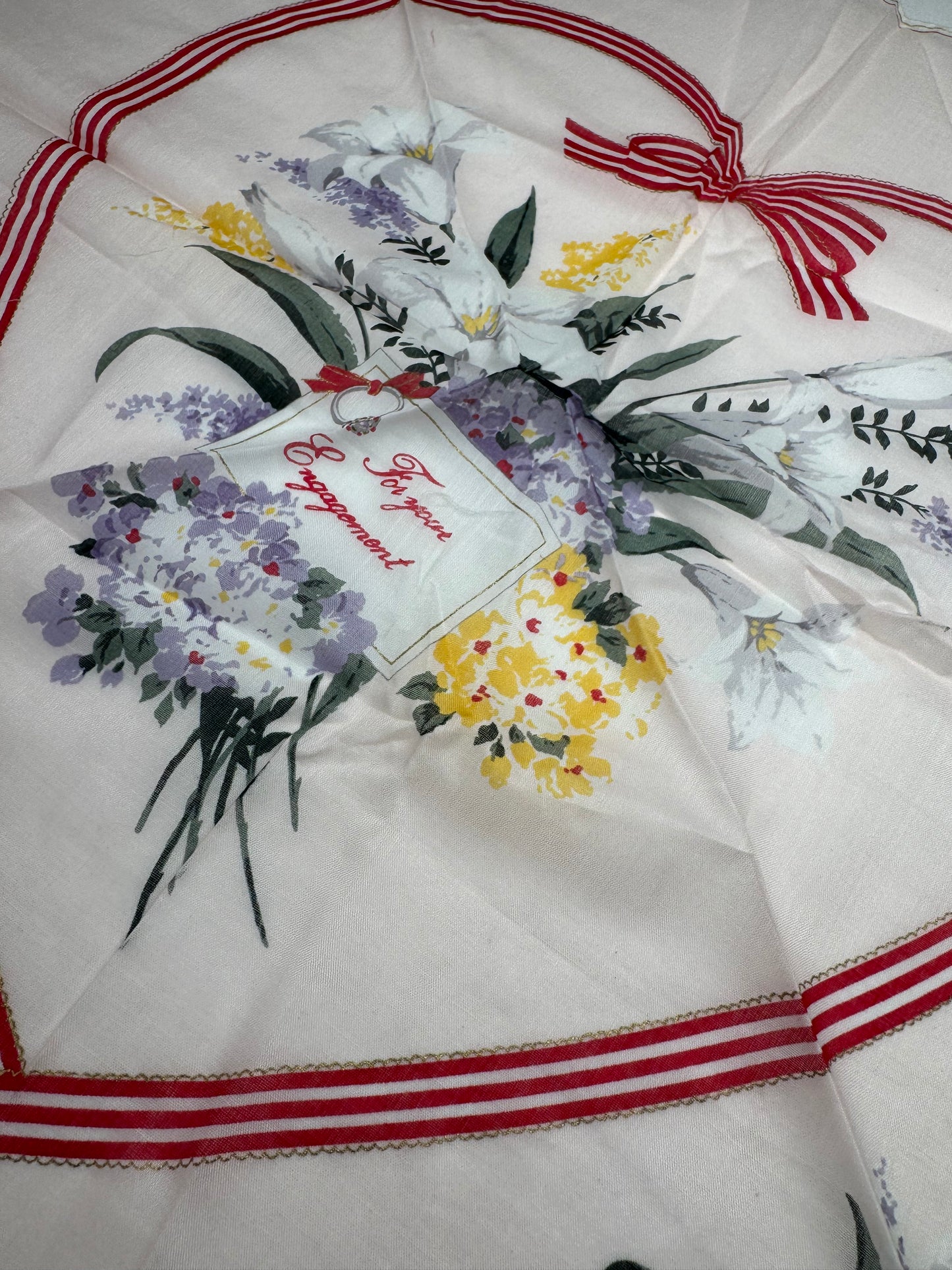 Vintage Christian Dior Silk Scarf engagement