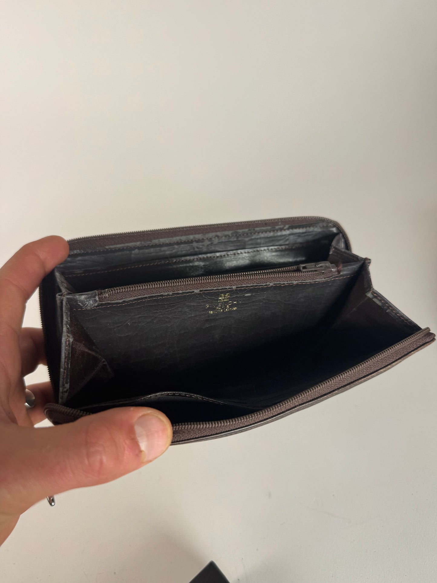 Vintage Givenchy Leather Wallet Brown