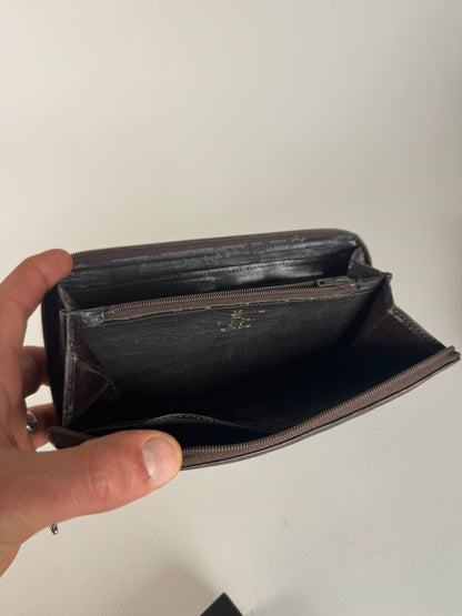 Vintage Givenchy Leather Wallet Brown