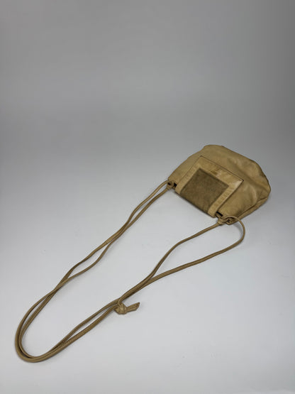 Vintage Loewe Madrid Amazona Leather Bag Beige