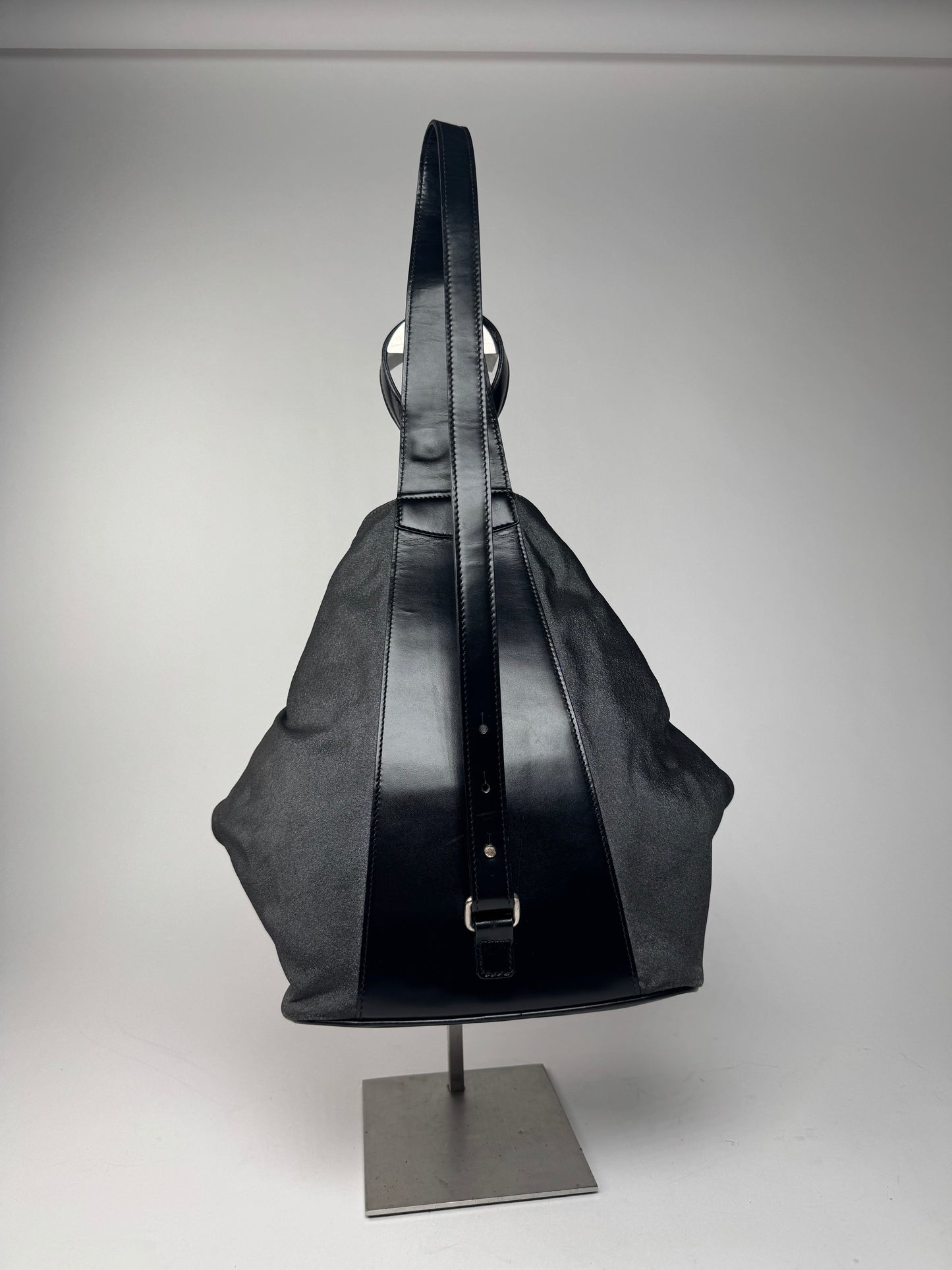 Vintage Loewe Madrid Leather Crossbody Bag / Backpack