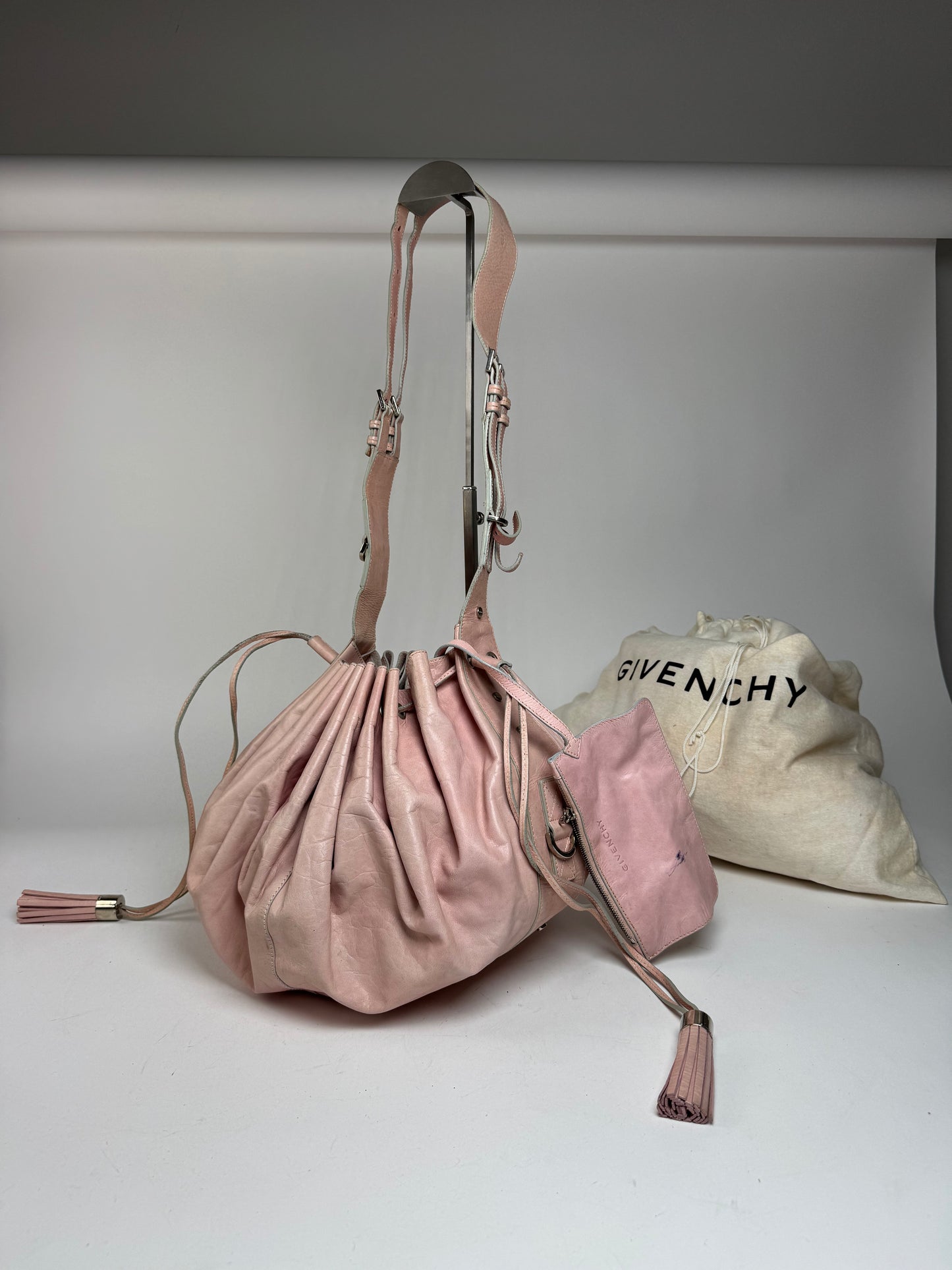 Vintage Givenchy Leather Bag Pink