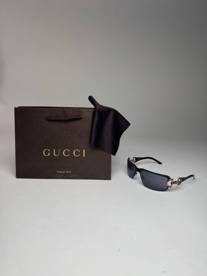 Vintage Gucci Bamboo Sunglasses