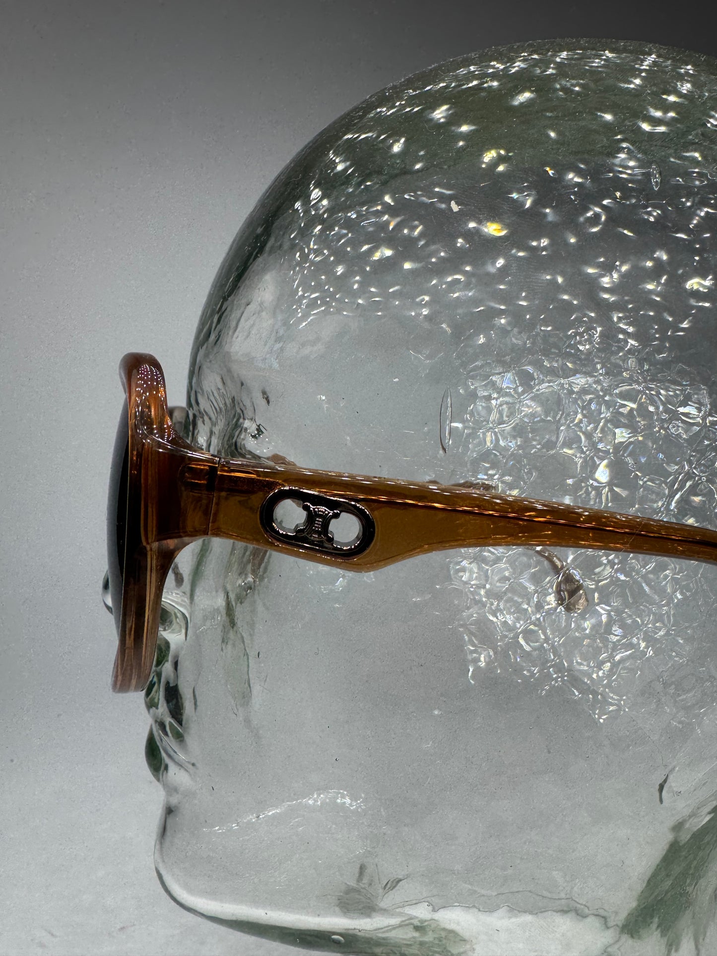 Vintage Celine Paris Oversized sunglasses Brown