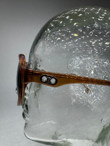 Vintage Celine Paris Oversized sunglasses Brown