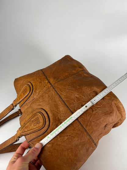 Vintage Givenchy Nightindale Leather shopper Bag Brown