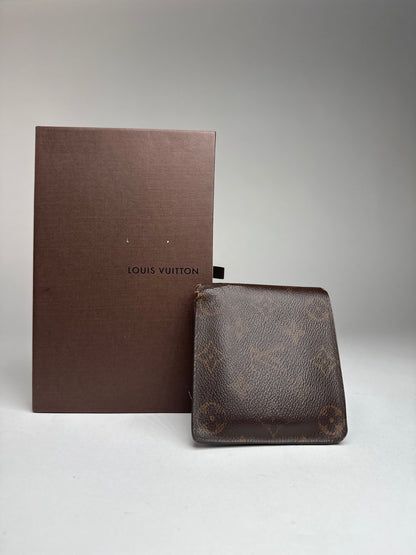 Vintage Louis Vuitton Monogram Foldable Wallet Brown