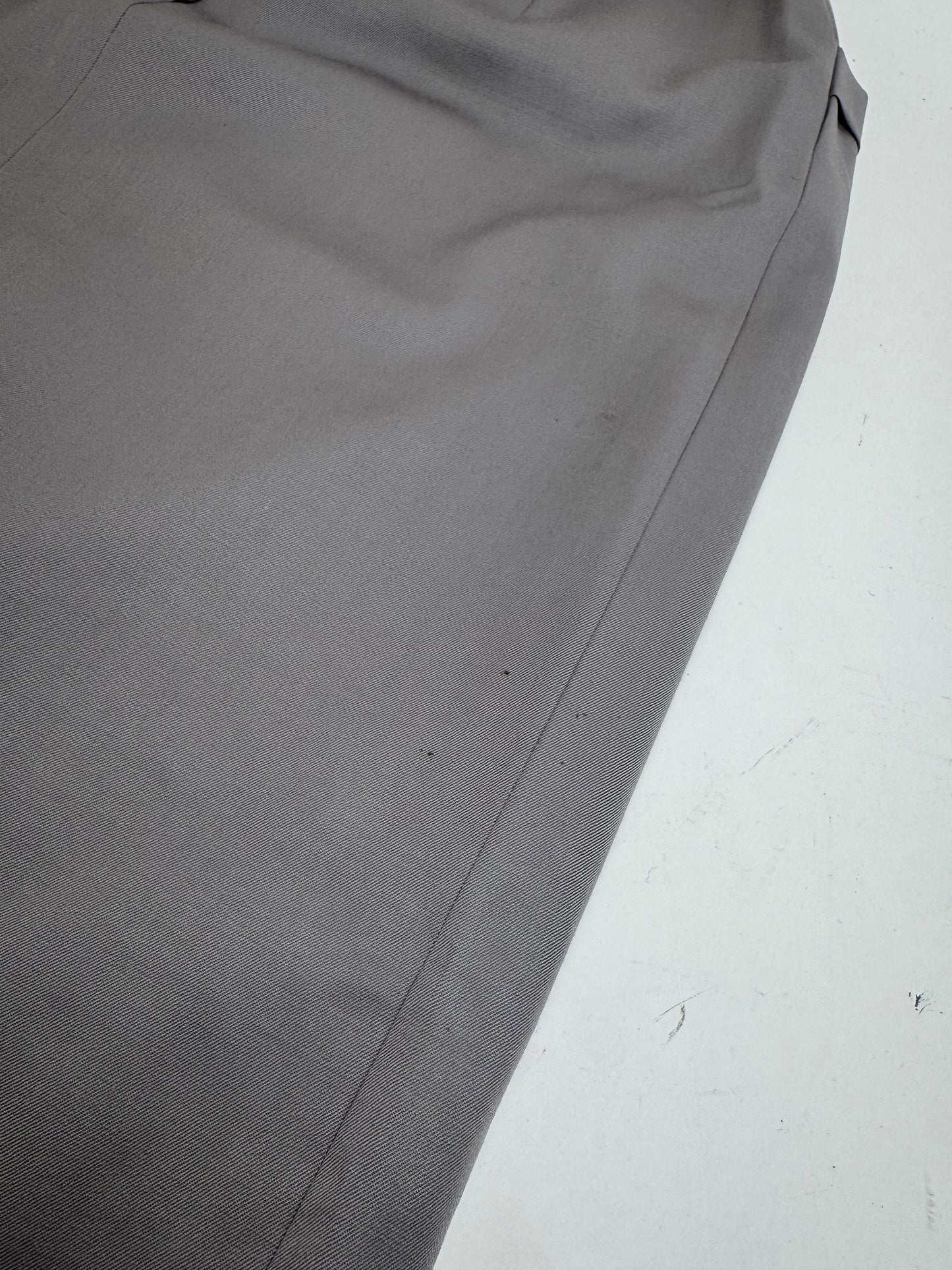 Vintage Dior Wool Skirt Grey M