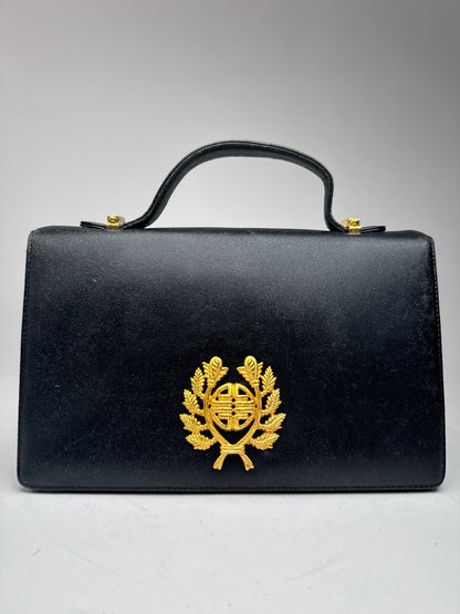 Vintage Givenchy 4G Leather Bag black