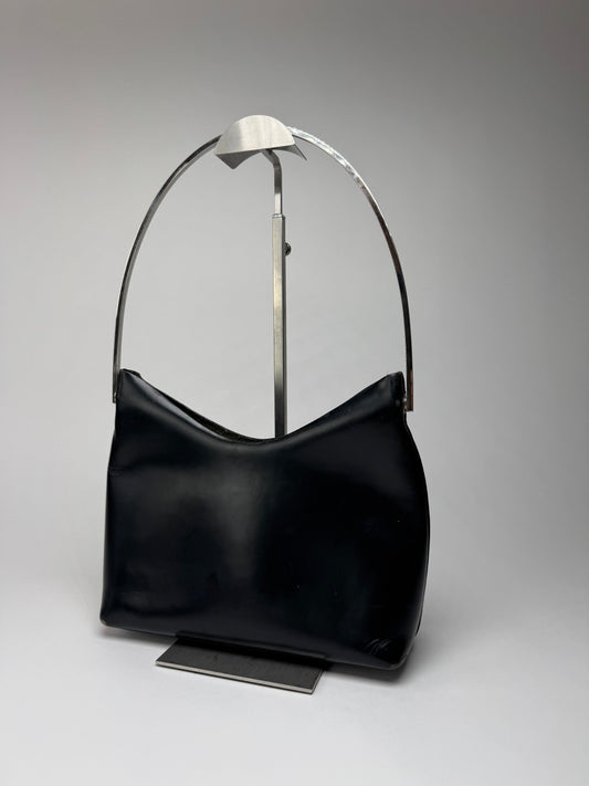 Vintage Gucci By Tom Ford Leather Bag Black