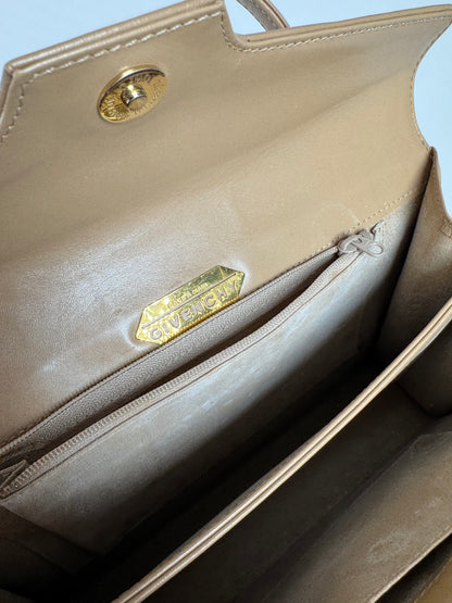 Vintage Givenchy 4G leather Bag caramel Brown