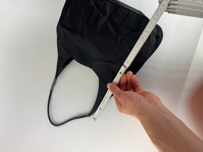 Vintage Gucci Canvas / Leather bag black