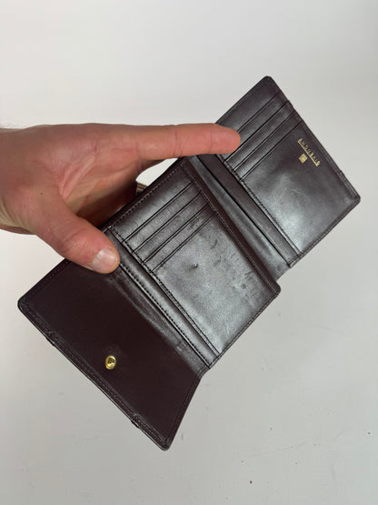 Vintage Givenchy Leather Wallet Brown