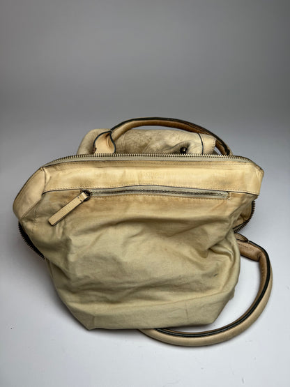 Vintage Chloe Leather Bag Beige