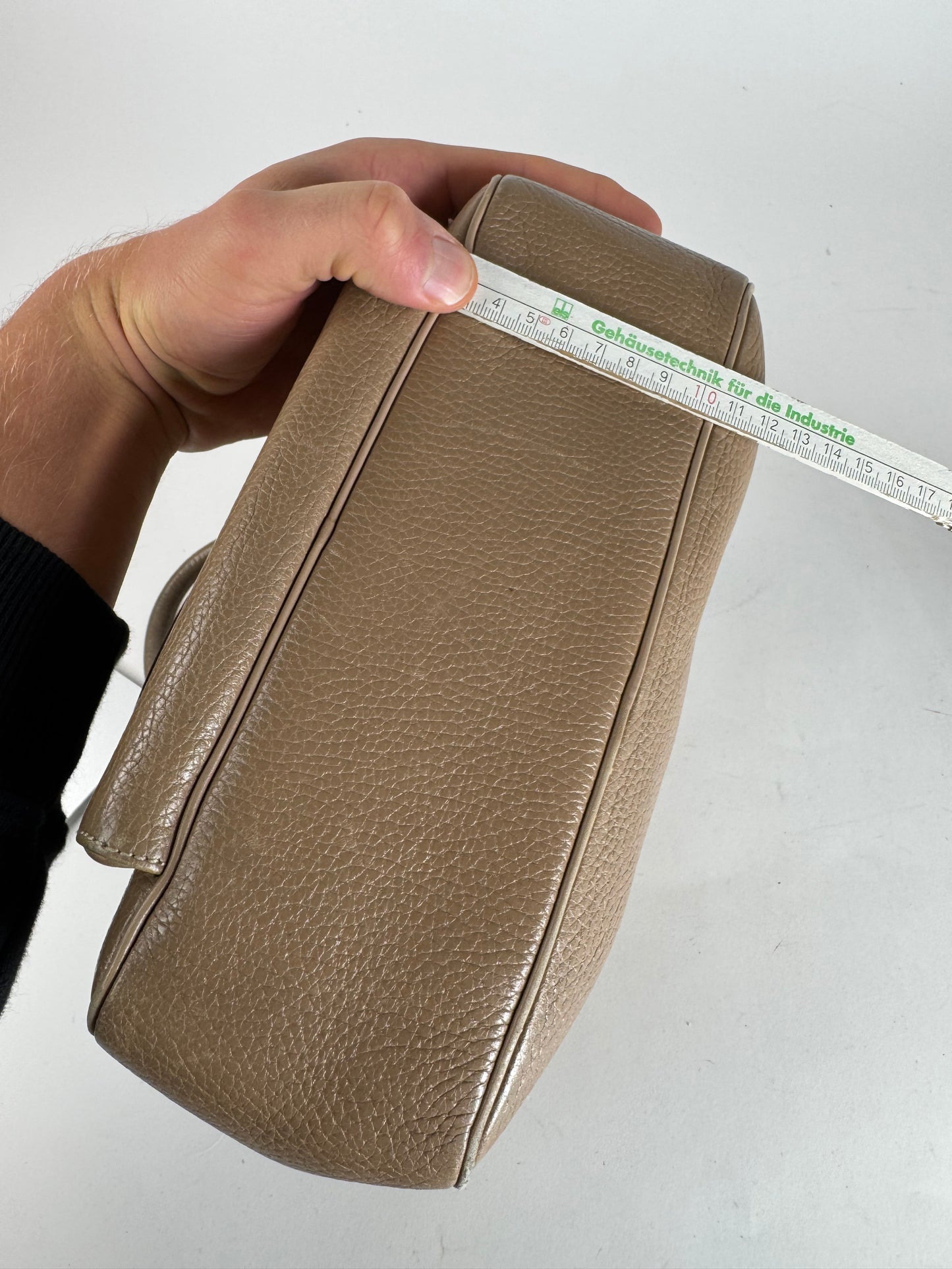 Vintage Celine Paris Leather Bag Lightbrown