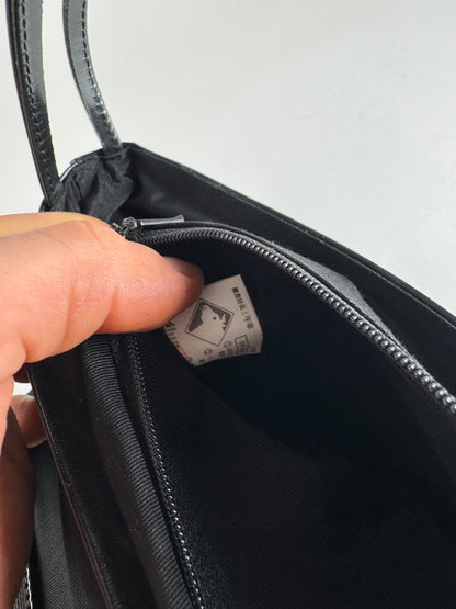 Vintage Givenchy 4G Patent Leather Bag Black