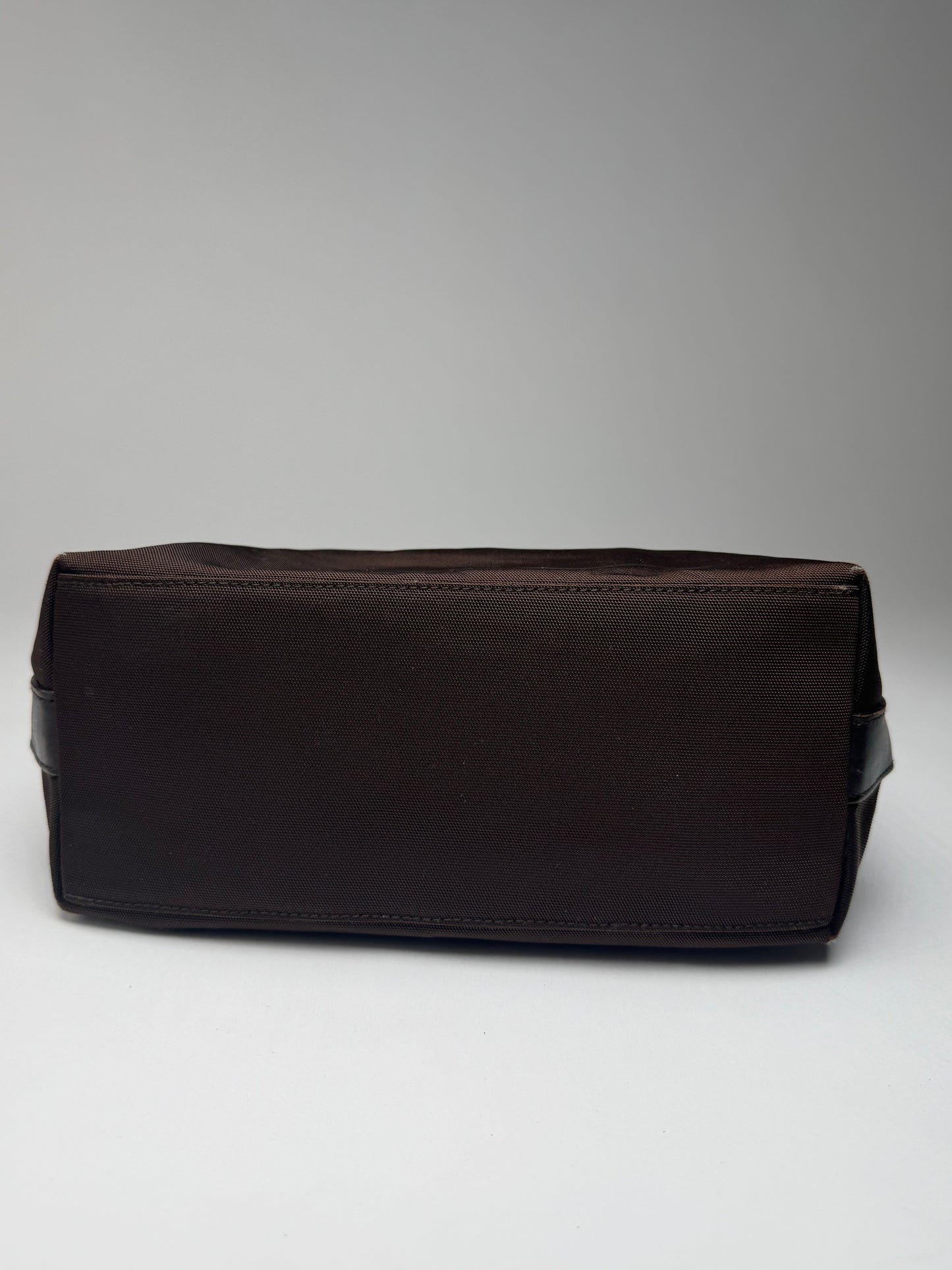 Vintage Gucci Canvas Bag Brown