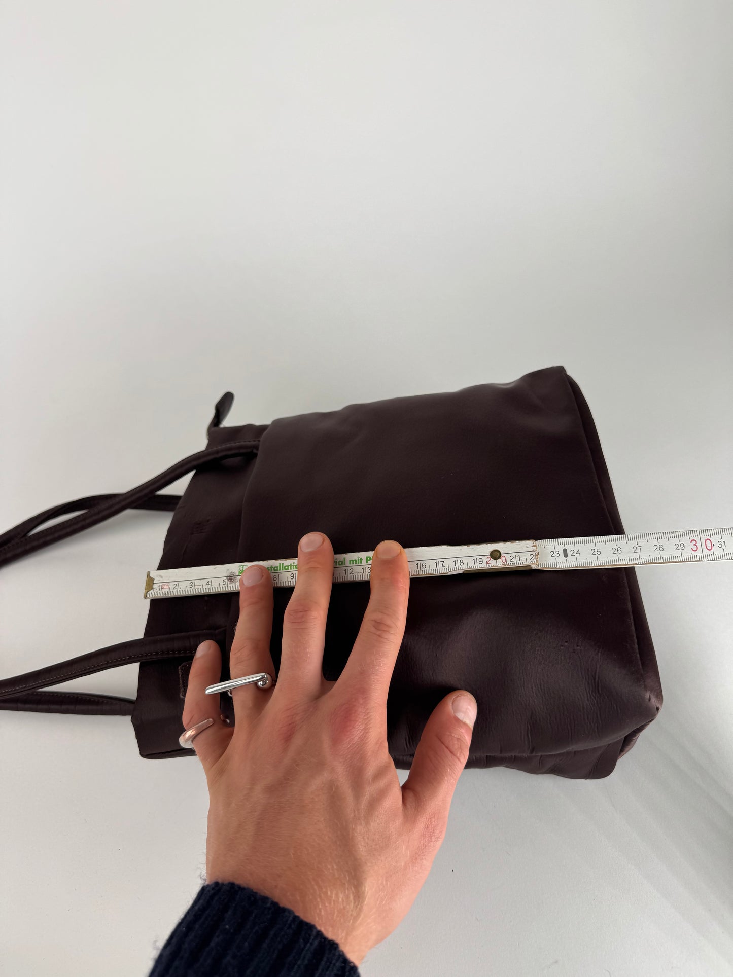 Vintage Issey Miyake Canvas Bag Purple