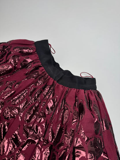 Vintage Dolce & Gabbana Special Edition Skirt purple/black 40/L