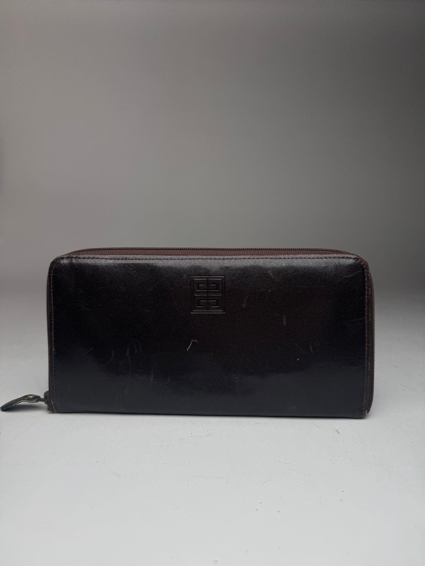 Vintage Givenchy Leather Wallet Brown