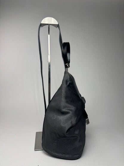 Vintage Loewe Madrid Leather Crossbody Bag / Backpack