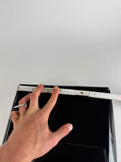 Vintage Givenchy 4G Patent Leather Bag Black