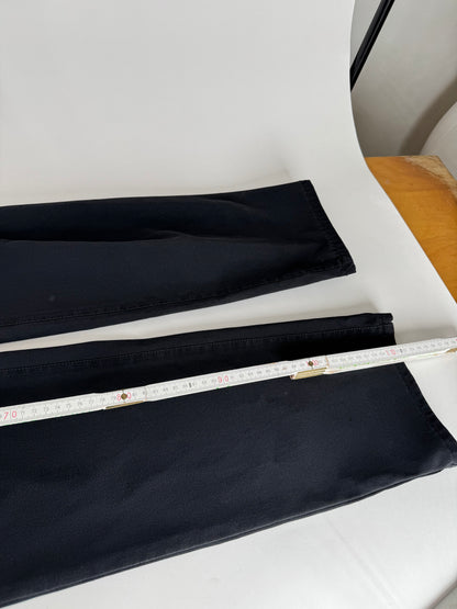 Vintage Versace Nylon Pants Black 48/M