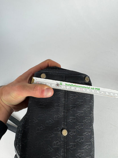 Vintage Bottega Veneta Monogramm Canvas Shopper