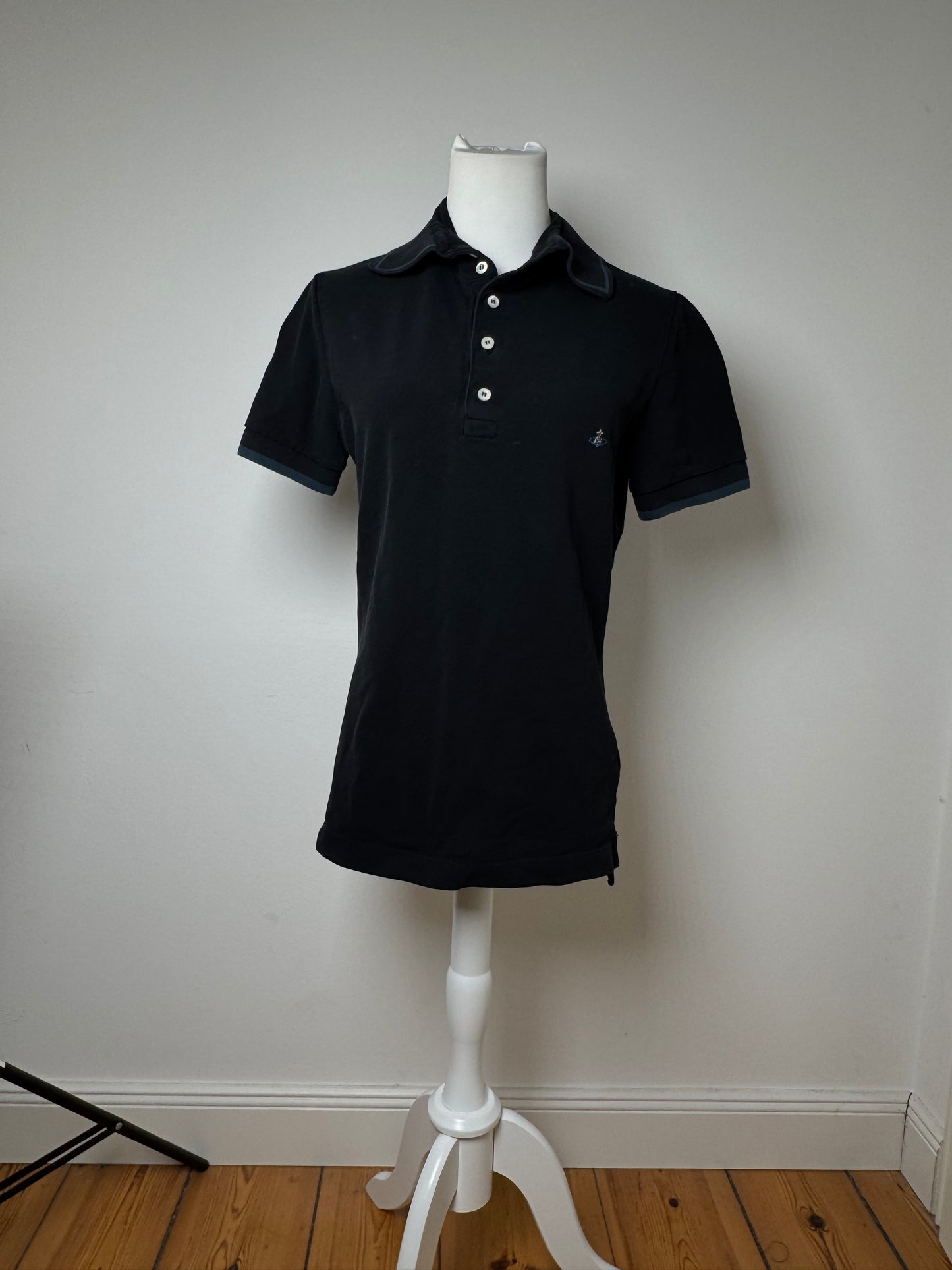 Vintage Vivienne Westwood Polo Shirt Black S