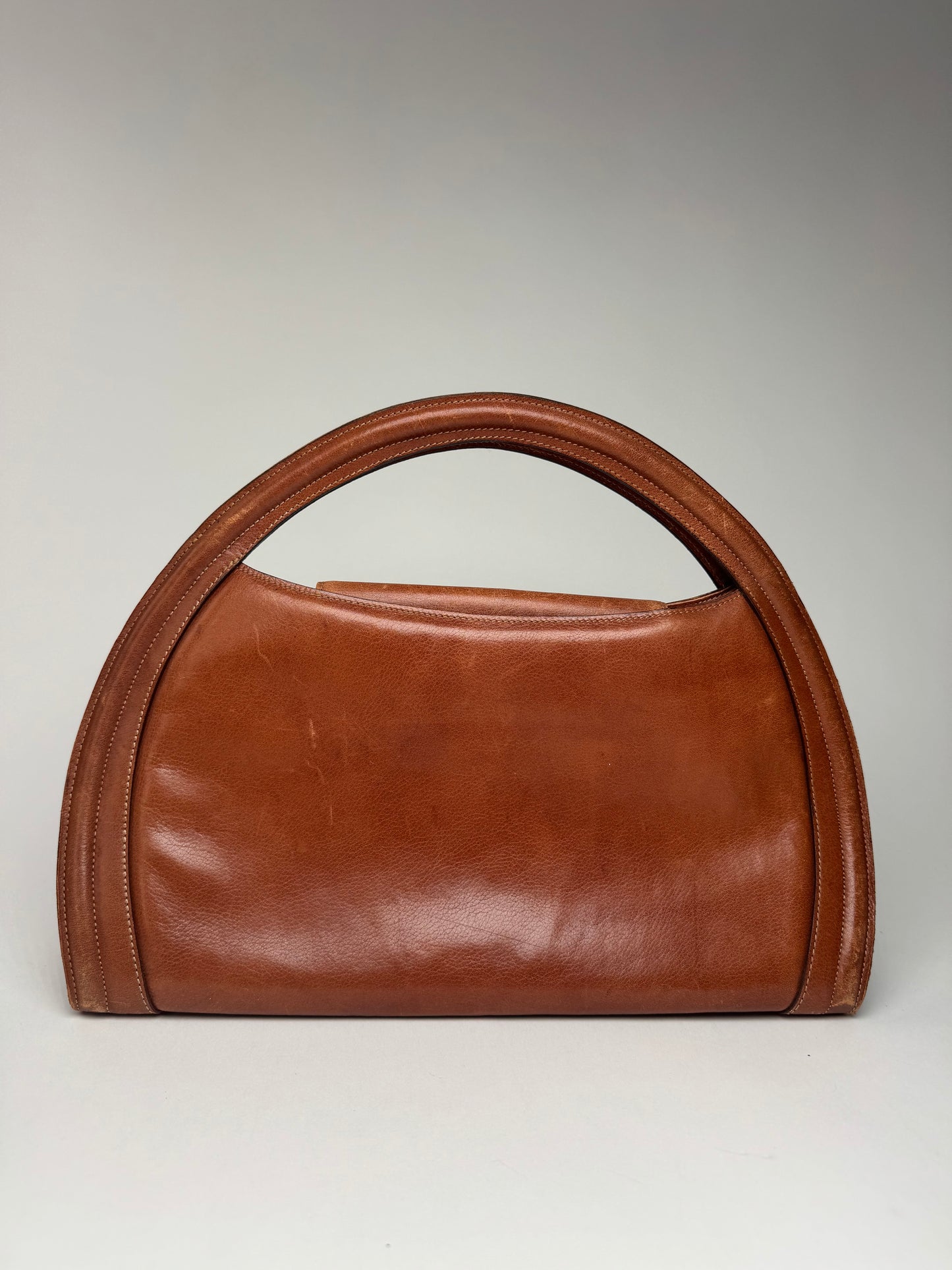 Vintage Givenchy Antigona Leather Bag Brown