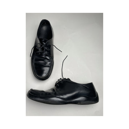 Prada Collision 19LR Black Patent Leather Trainer image 2