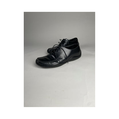 Prada Collision 19LR Black Patent Leather Trainer image 3