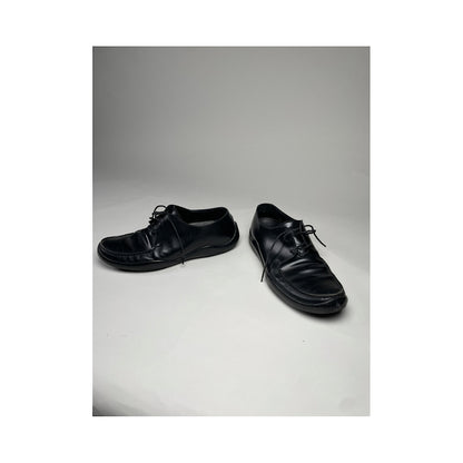 Prada Collision 19LR Black Patent Leather Trainer image 4